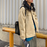 2023春季纯色男女情侣牛仔夹克A228/JK530/P105，男装夹克，电商A228