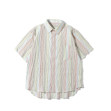 夏季2026年新款简约休闲衬衣宽松百搭翻领上衣C585/P58，男装衬衫，电商A228