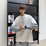 纯色立体线条修身短袖T恤2色T701/P40，男装T恤，电商A228