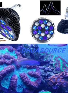 定制LED珊瑚灯海缸灯水族藻缸海水灯SPS LPS 补光fot灯 Reef lamp