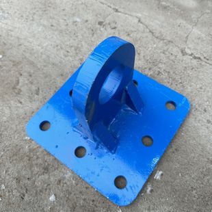 重型电缆敷设吊板加厚型锚点固定板电缆滑车吊轮挂板拉线滑子钢轮