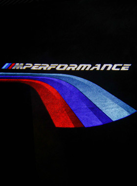 适用宝马全系M赛道版 开门迎宾投射门灯纳安特车门安装