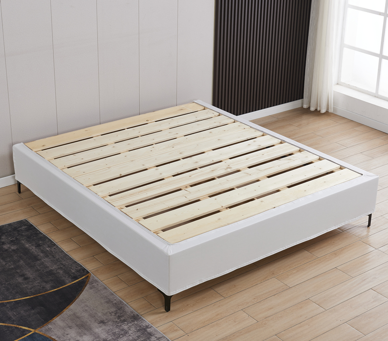 实木床简约现代高箱可储物低箱简易双人软包布艺床体经济床架单买