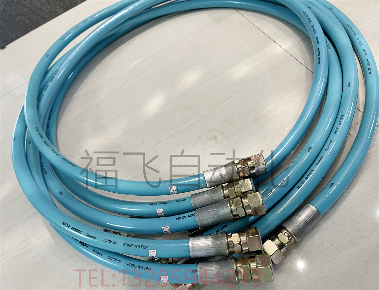 34PW-06*2500L*SE*SE G螺纹 NITTA Linemate 胶管总成管原装进口