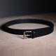 黑色 手工皮带 定制 商务款 真皮腰带进口头层牛皮