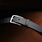 草头手作定制英国进口植鞣革马缰革马具皮头层牛皮高端商务皮腰带