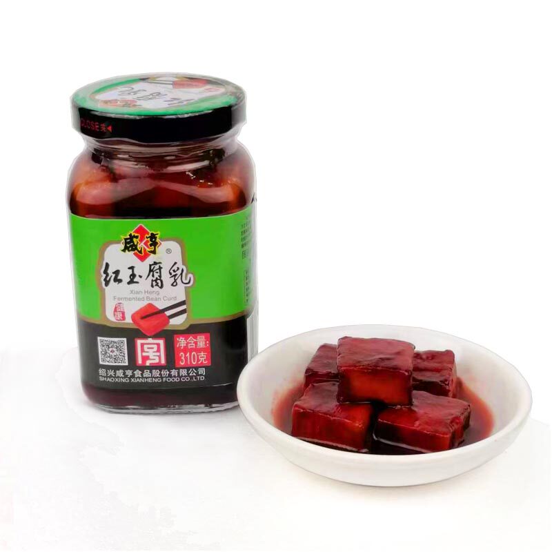 咸亨红玉腐乳绍兴特产调味品开盖豆腐乳
