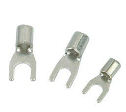 SNB1.25-4叉形裸端子/接线端子紫铜 厚度0.75MM 国标【厂家直销】