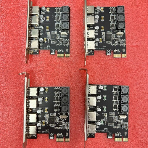 SSU PCI-E转usb3.0扩展卡四口高速台式机USB3