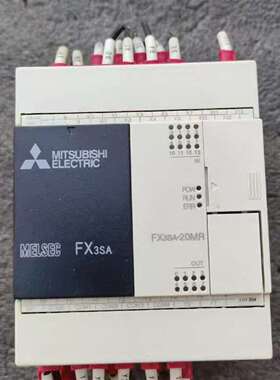 FX3SA-20MR-CM拆机件，功能包好，议价及维修！