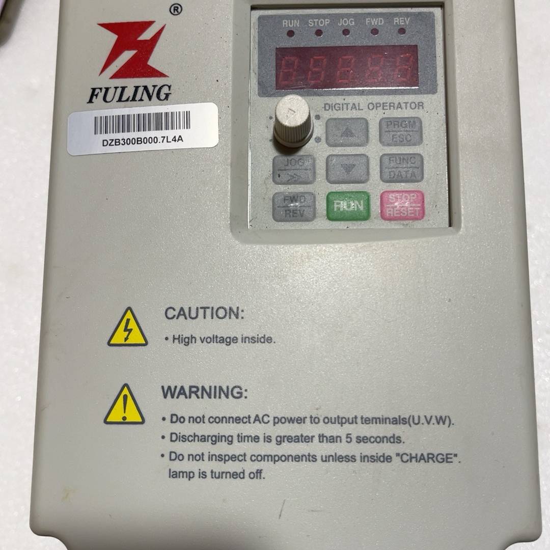 富凌变频器DZB300B000.7L4A一台0.议价 维修！！！