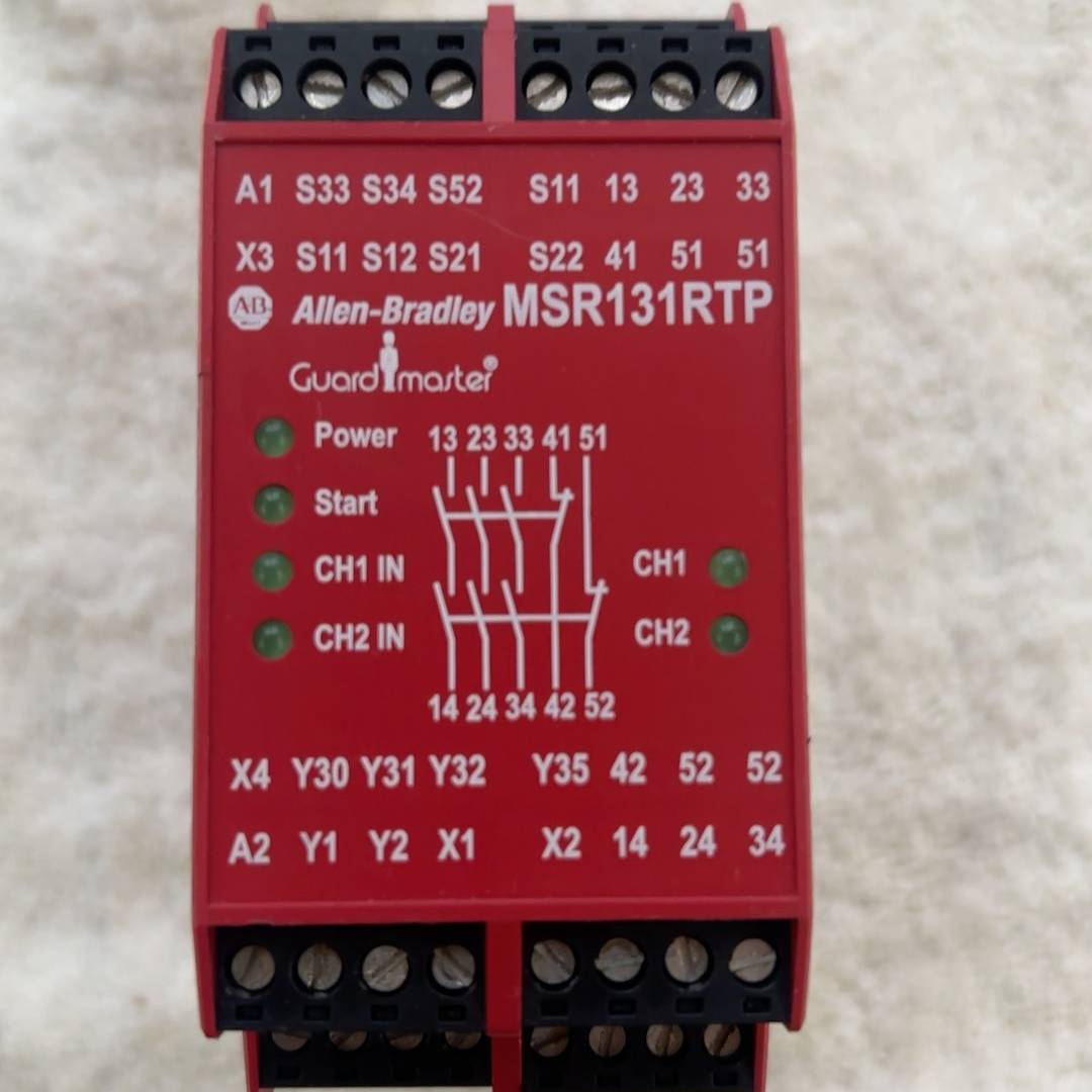 AB罗克韦尔MSR131RTP安全继电器议价 维修！！！