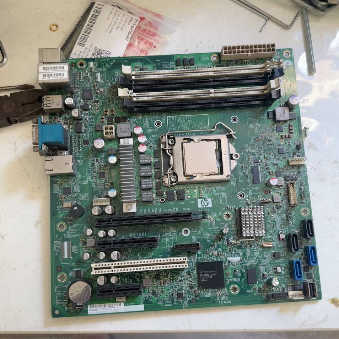 Hp  ML110G6服务器主板，带X3430C议价 维修！！！