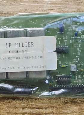 JRC CFH-59 IF FILTER 6PCJD0052议价及维修！