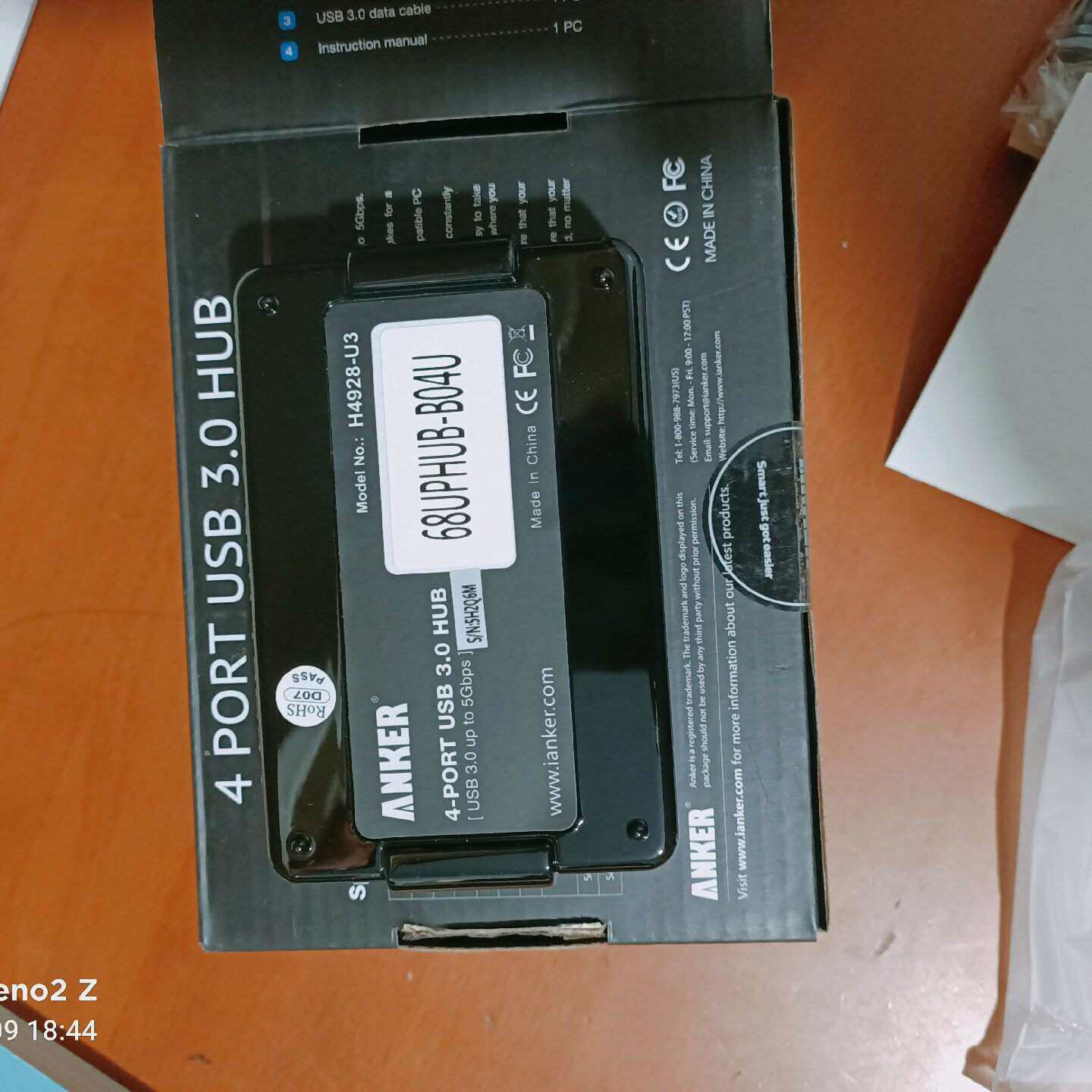 ANKER.H4928-U3系列，4口USB扩展集线议价及维修！