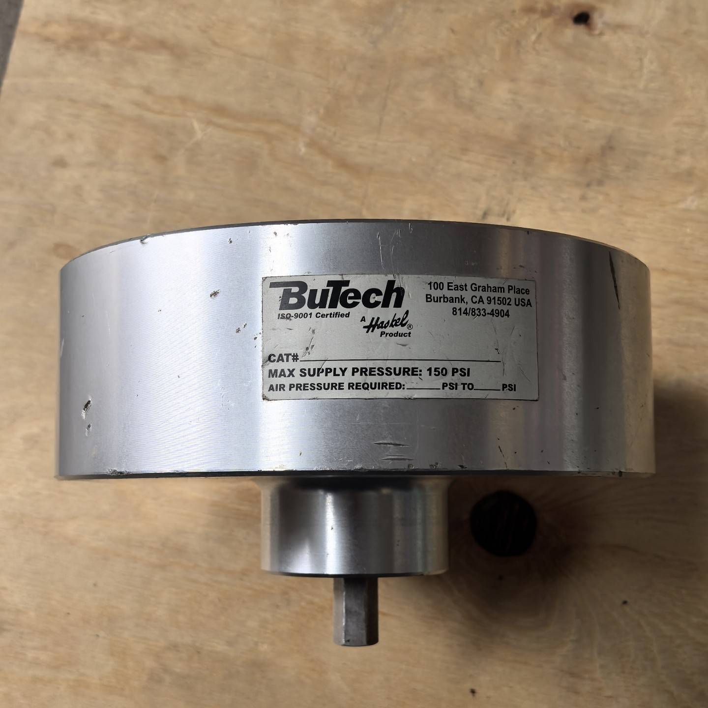 HASKEL高压阀门BUTECH气控阀门议价 维修！！！