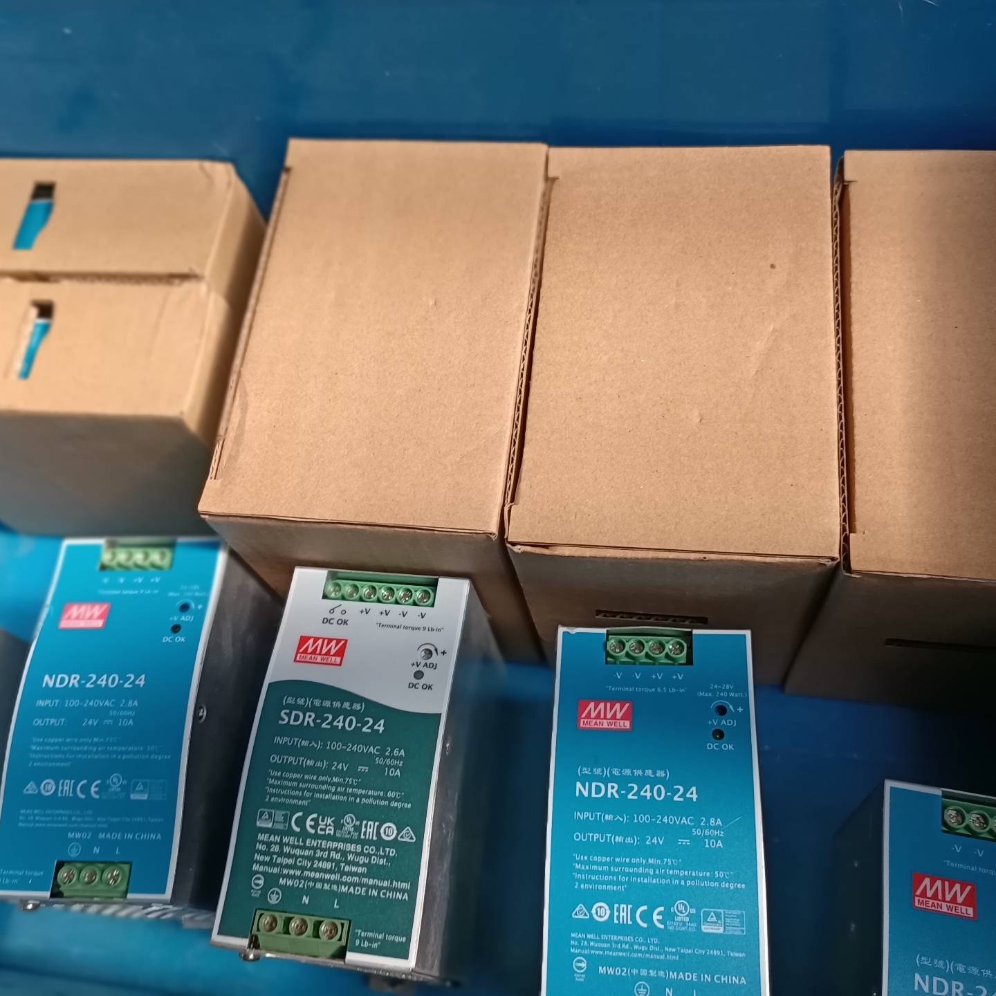 明纬导轨电源NDR-240-24,NDR-240-4议价 维修！！！