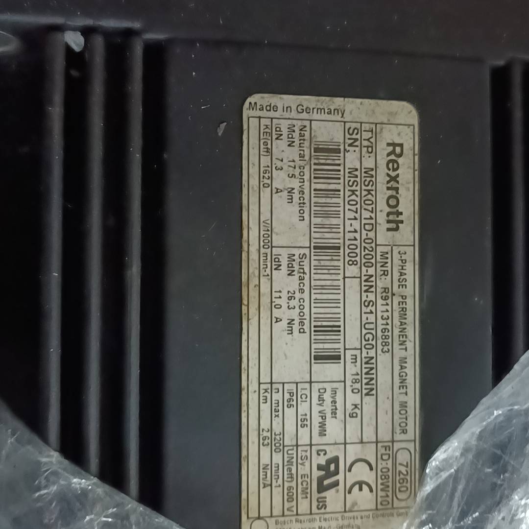 力士乐电机MSK071D-0200-NNS1-UG0-N议价 维修！！！