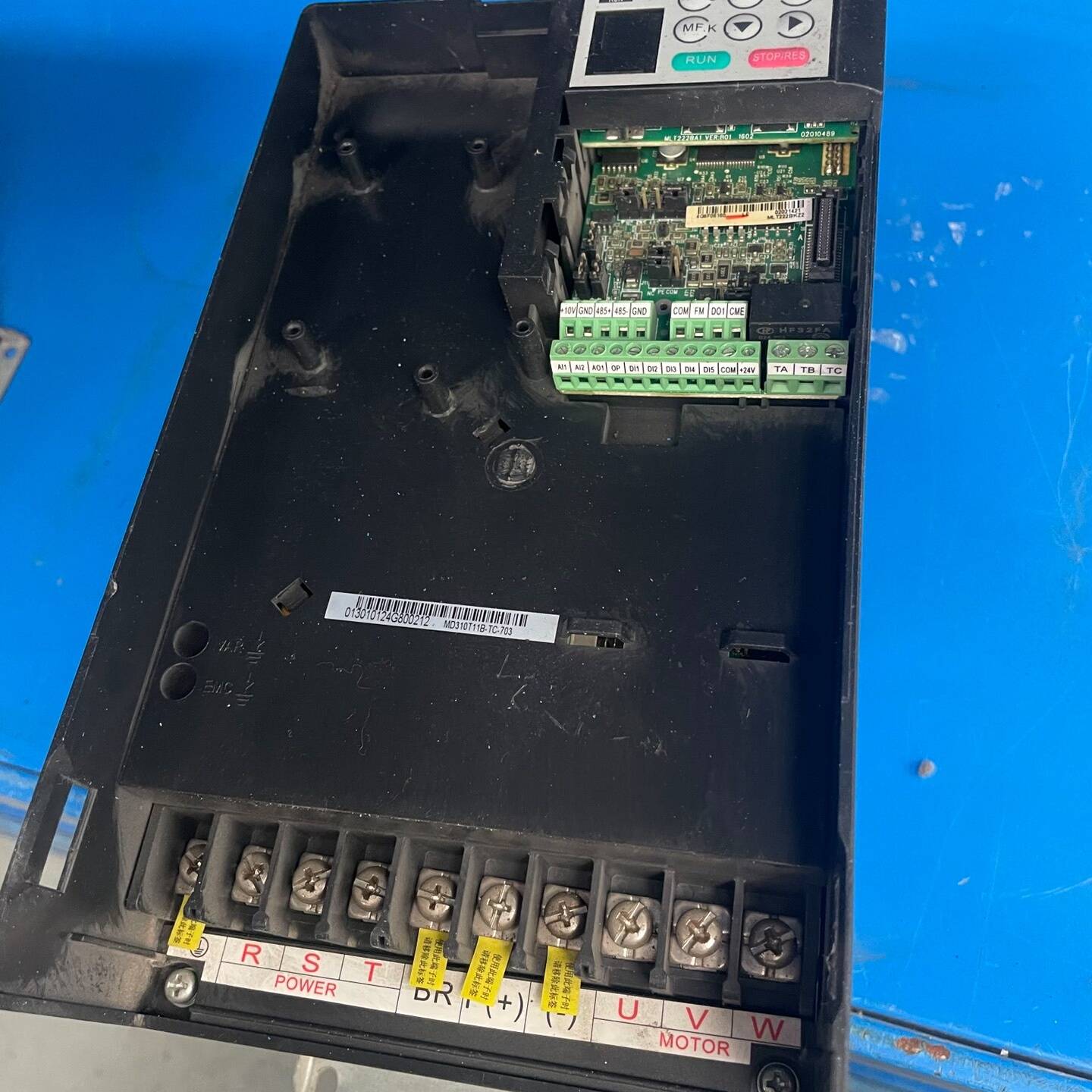 MD310T11B-TC-703汇川变频器 11KW 3议价 维修!!!