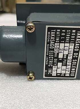 TAKASAGO DC SOLENOID   D-1940-议价及维修！