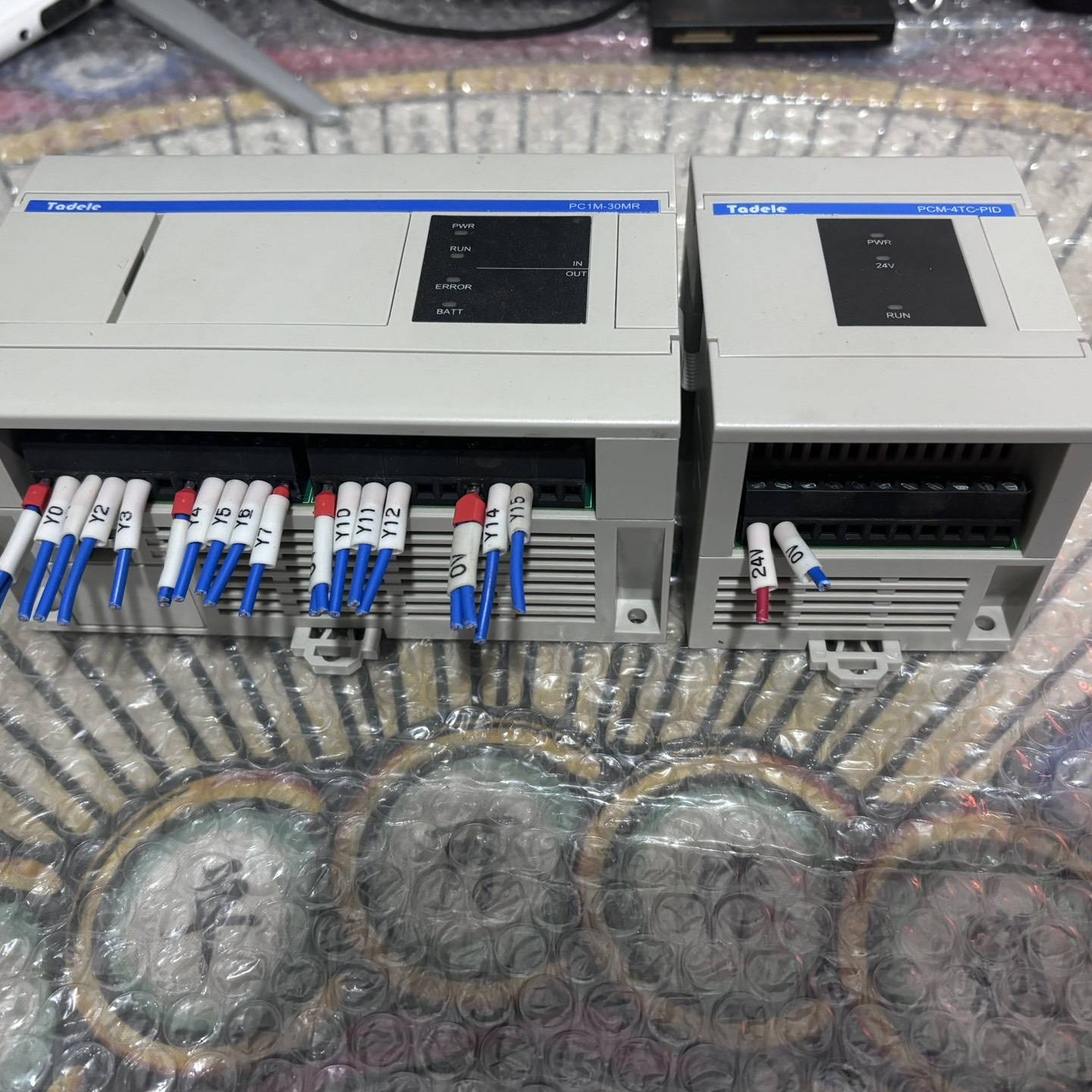 泰德奥PLC，型号PC1M-30MR和PCM-4议价 维修！！！