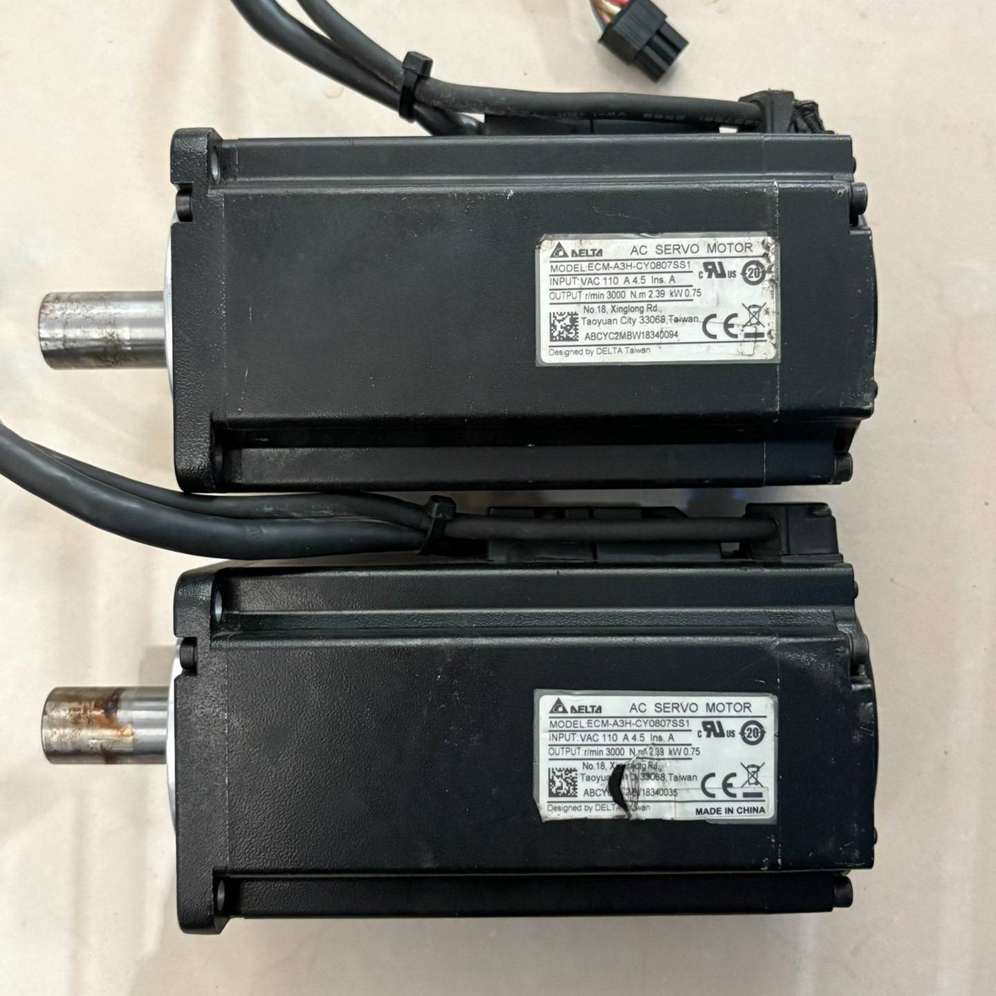 ECM-A3H-CY0807SS1 台达750W带刹车议价 维修！！！