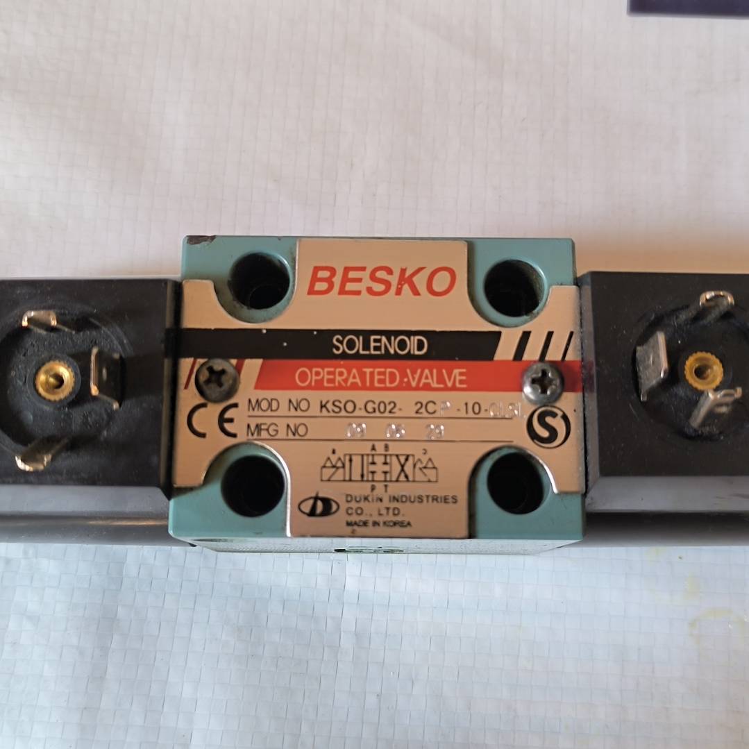 韩国BESKO电磁阀 KSO-G02-2CP-10-CL议价 维修！！！