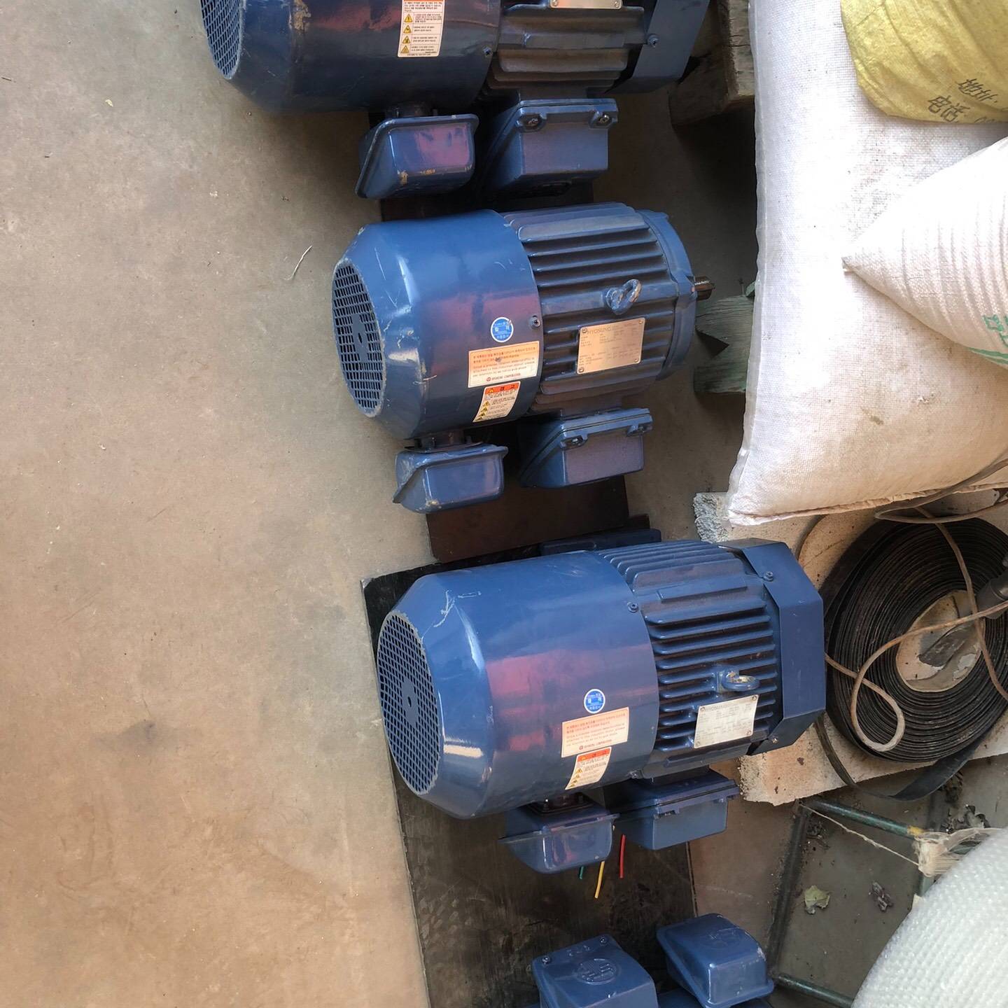 韩国HYOSUNG晓星摆线针立式电议价 维修！！！