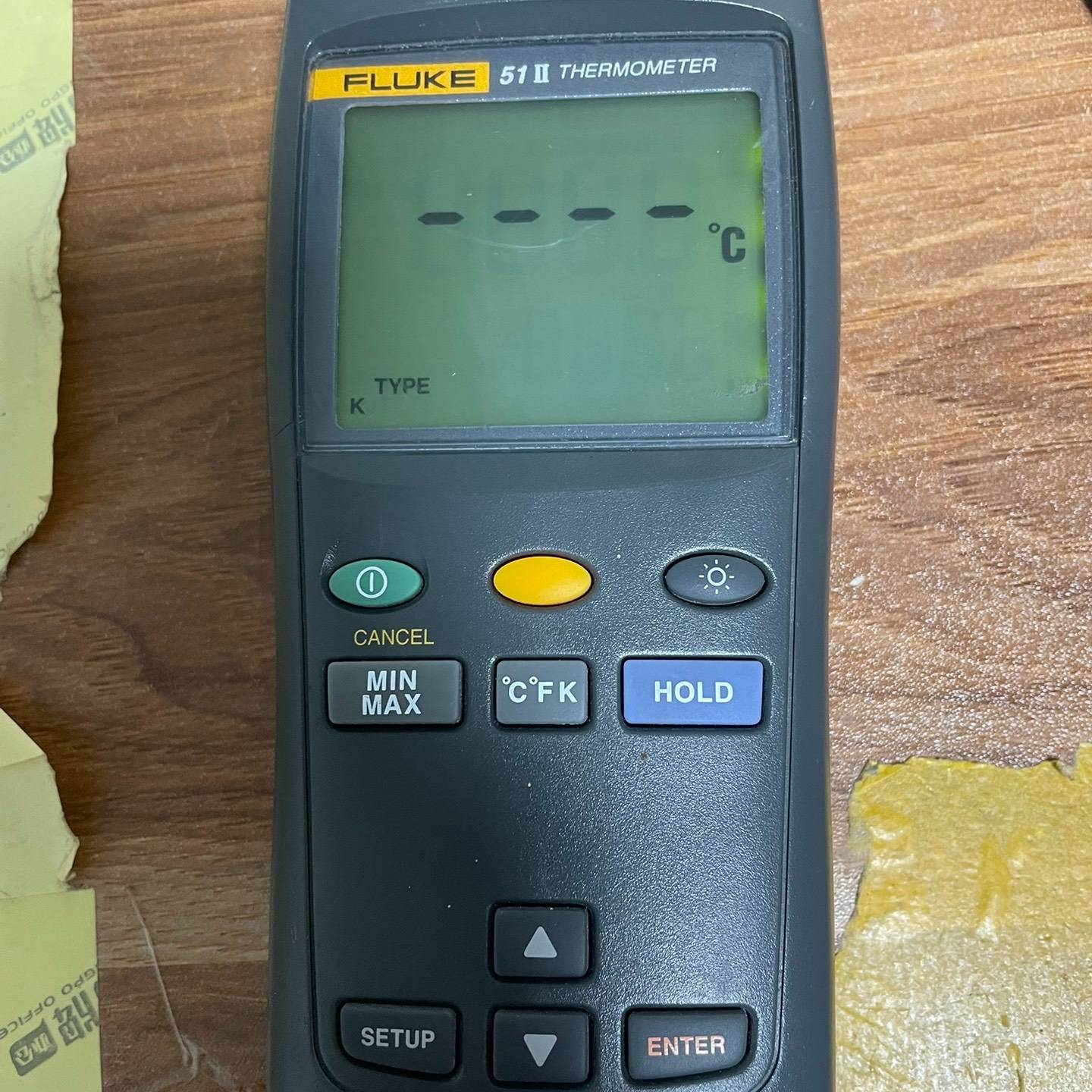 福禄克51-II测温表议价 维修！！！