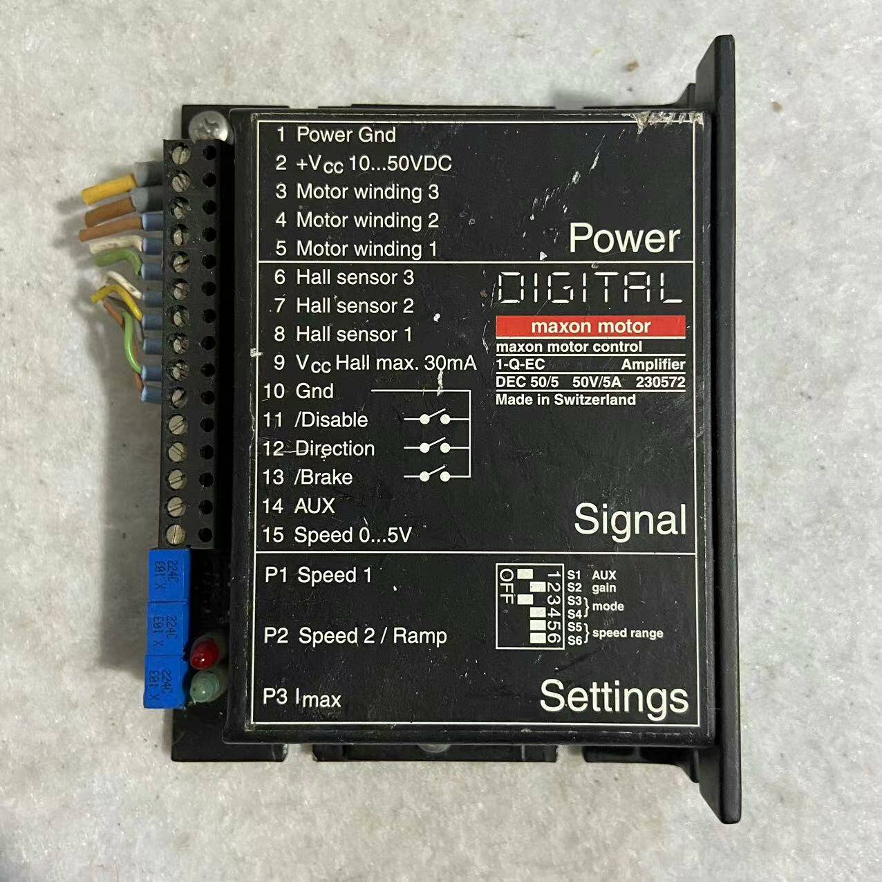 maxon motor 1-Q-EC 无刷直流电机议价 维修！！！