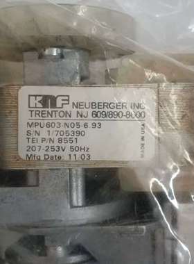 KNF Neuberger采样泵，型号MPU603-N05-议价及维修！