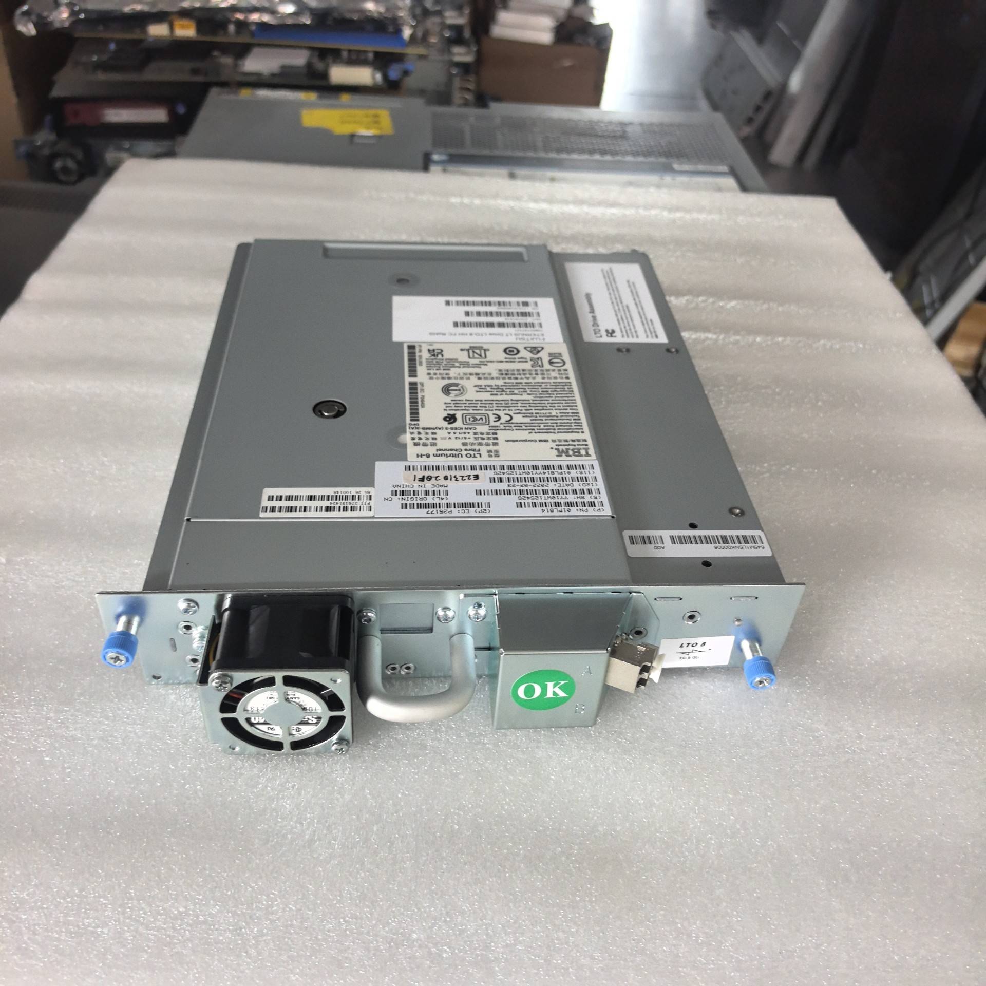 IBM 01PL814 LTO-8 HH FC 8Gb Lo议价 维修！！！