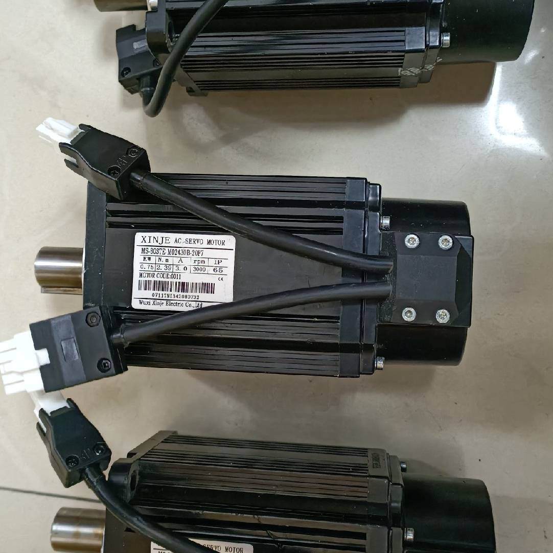 750W信捷伺服电机MS-80STE-M02430B议价 维修！！！