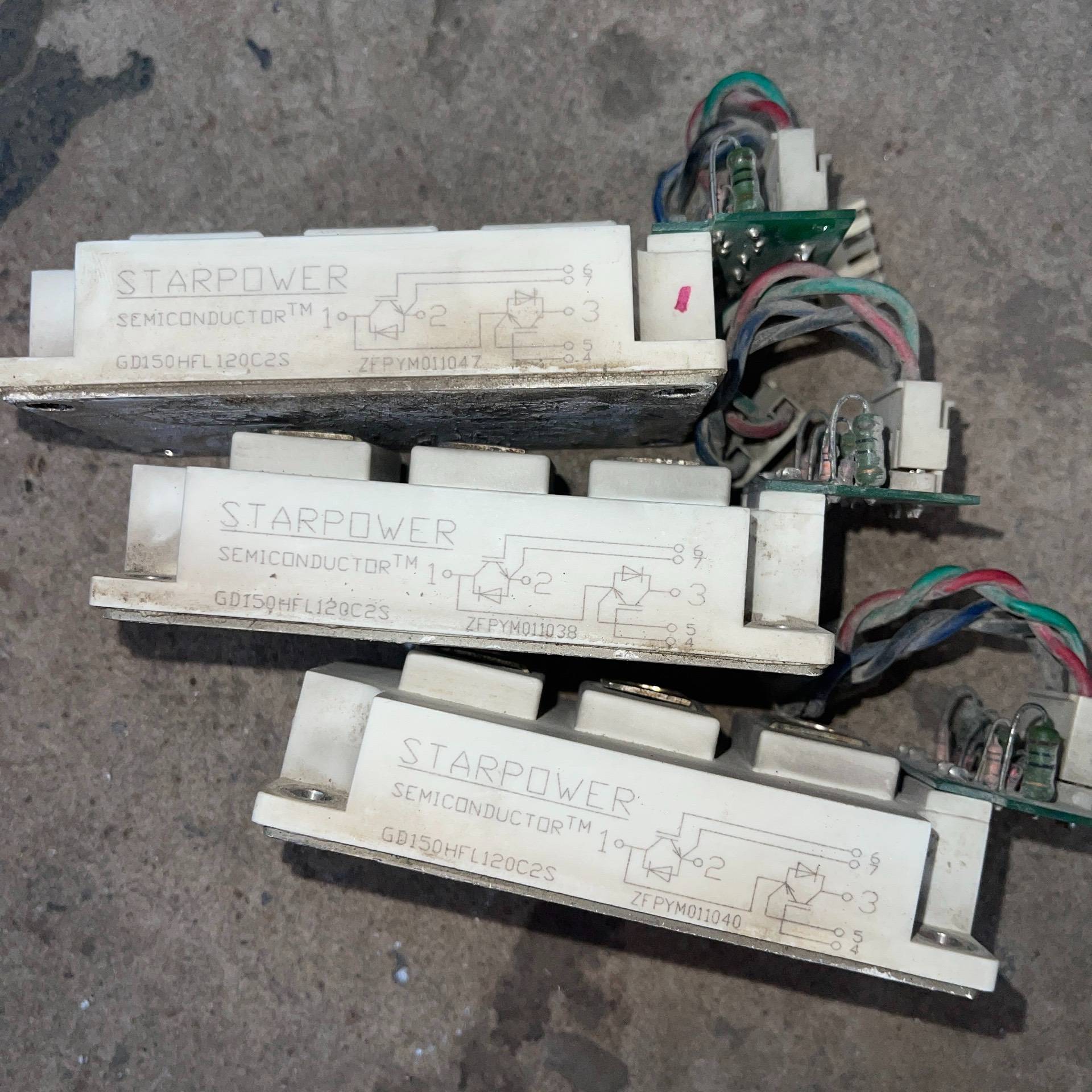 包邮3个GD150HFL120C2S斯达模块45议价 维修！！！
