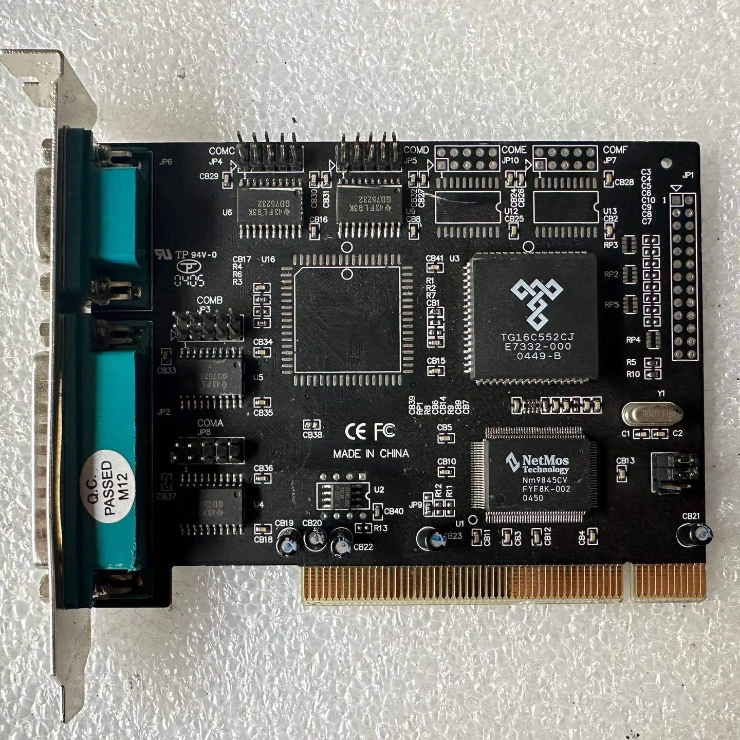 PCI-IO9845-4S TP 94V-0议价 维修！！！