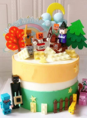 低糖儿童北京沣想同城生日蛋糕