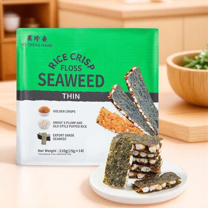 美珍香米酥肉松海苔片210g