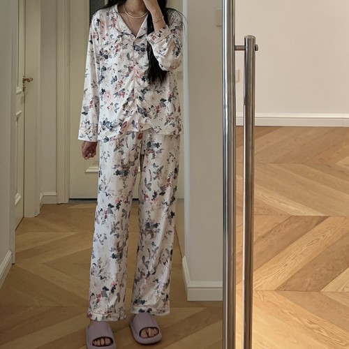 春装新款 印花家居服套装
