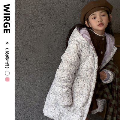 韦氏女童羽绒服2025新款加厚保暖
