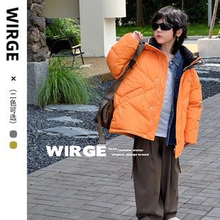 韦氏男童羽绒服2025新款冬季加厚保暖白鸭绒外套儿童冬装