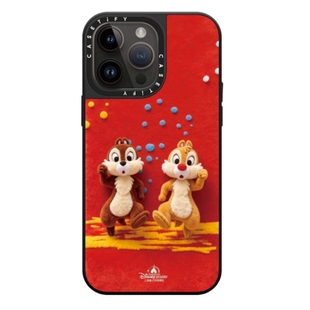 17pro花粟鼠13适用iphone16 max潮手机壳15p磁吸无线充电话保护套14松鼠兄弟12奇奇Chip蒂蒂Dale毛绒视觉 pro