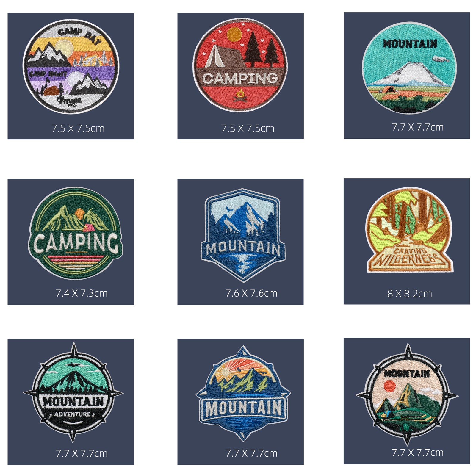 布贴刺绣绣花补丁贴背胶缝纫diy材料配饰破洞修补贴山峰旅行,居家布艺,布贴,淘宝优惠券,粉丝福利购,淘宝优惠卷