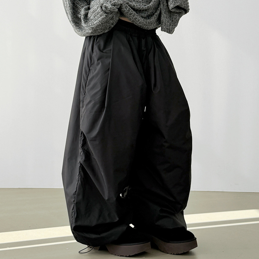 paper quilting balloon banding pants (unisex)