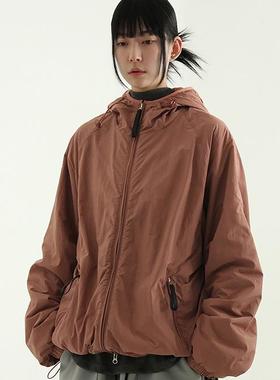 fleece-lined paper wind jacket (unisex)
