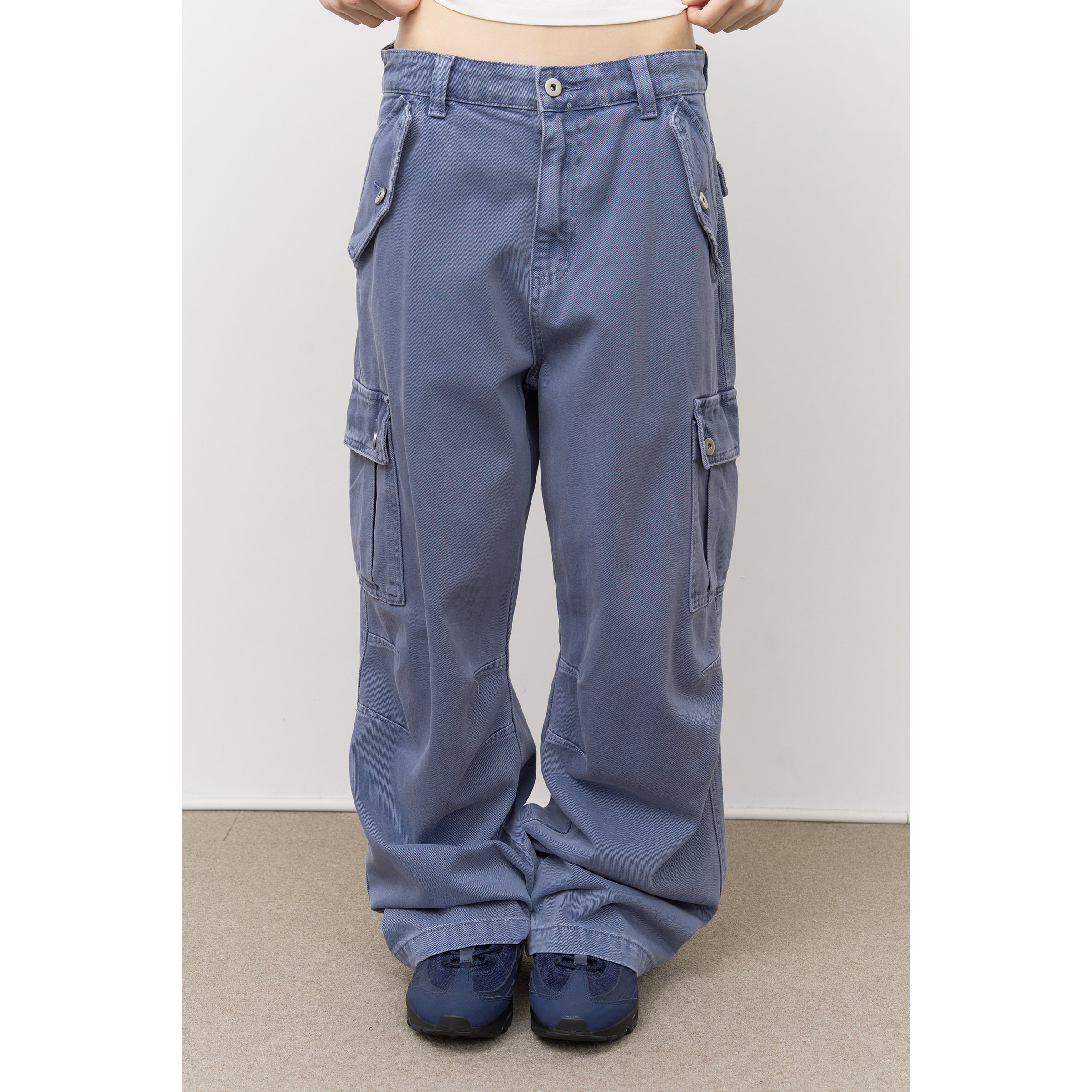 Eren Washed Field Cargo Pants (3color)