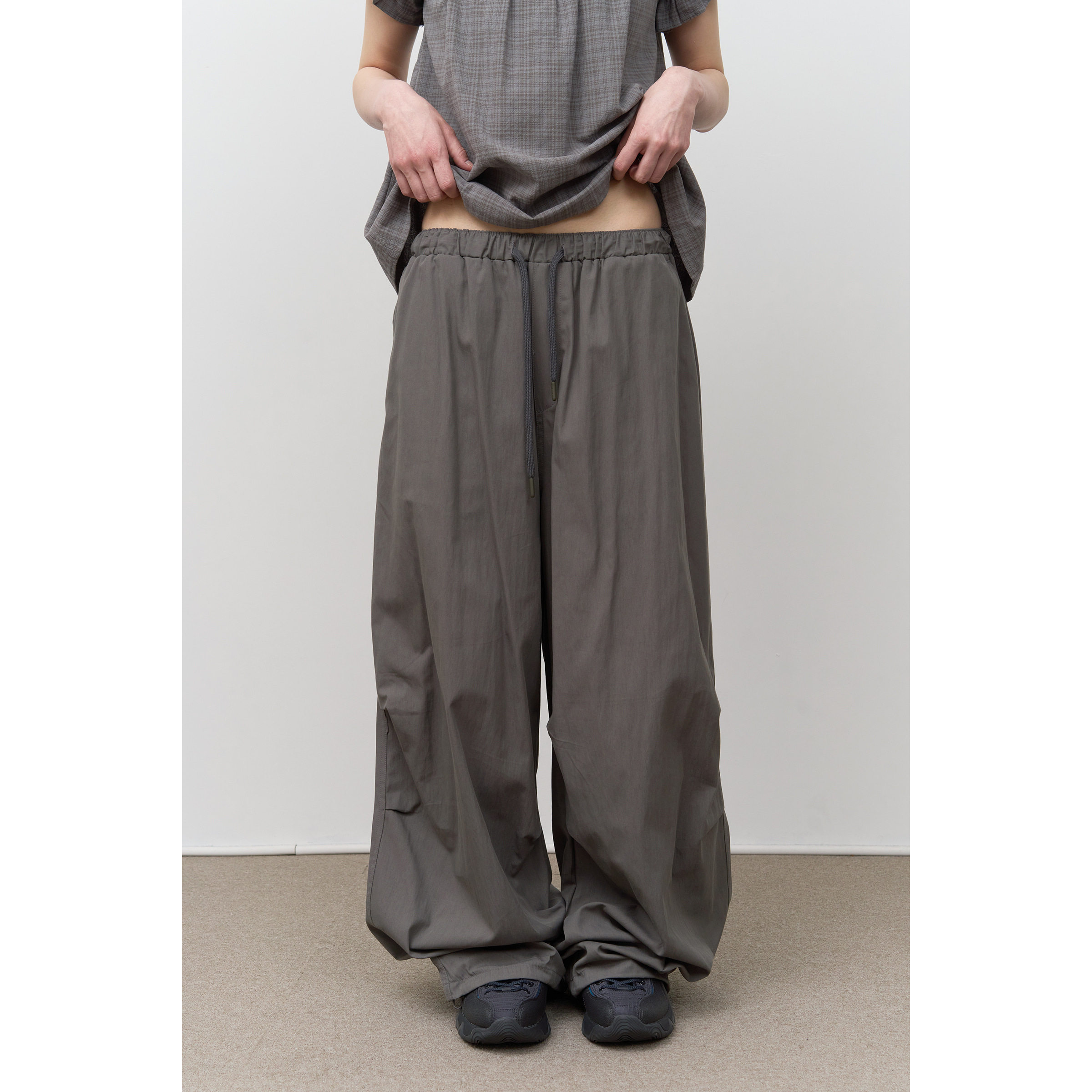 Huge Banding Wide Pants (3color)