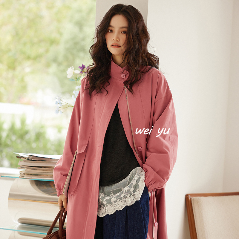 薇语2025秋冬新款大码工装风外套