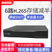 Zhongwei century 6 road jvs-nd6061-h-zo cloud vision 2.0 network hard disk video recorder with a total capacity of 3 million