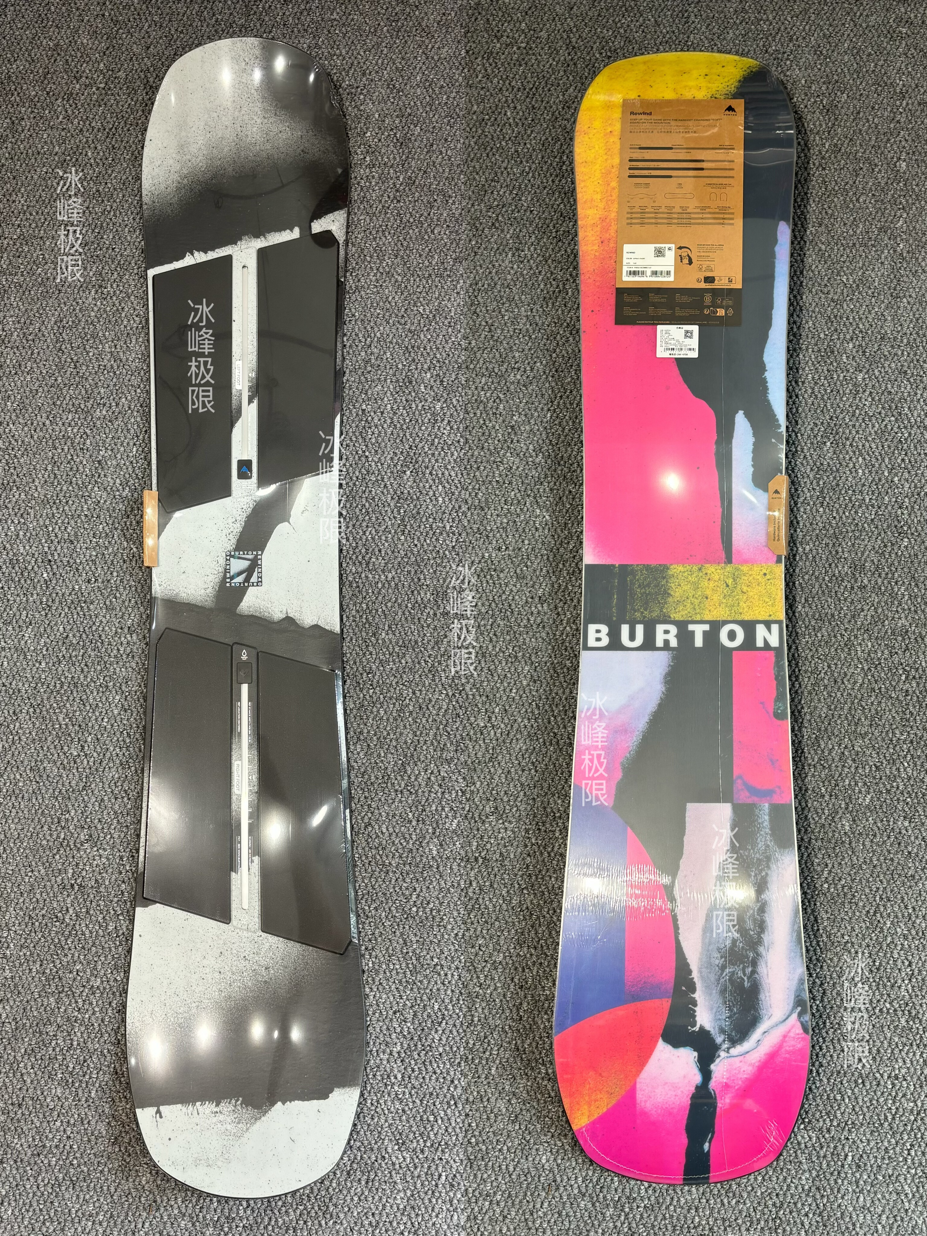 W26 Burton Rewind Spray Paint 单板滑雪板