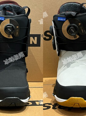 W26 Burton Highshot X pro Step on 男款单板滑雪鞋